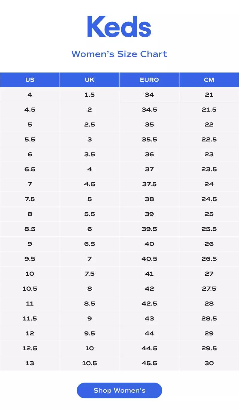 Sizing information