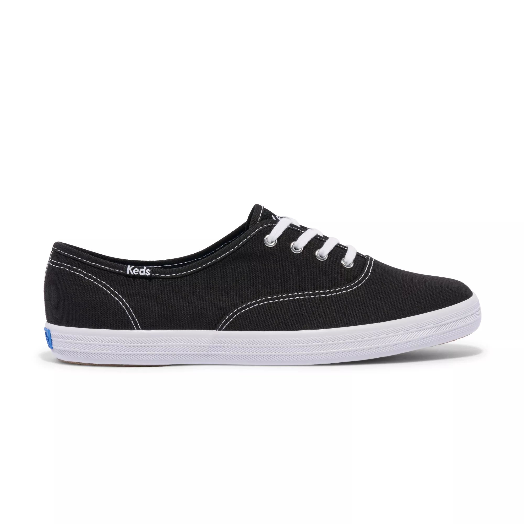 Womens black hotsell canvas keds