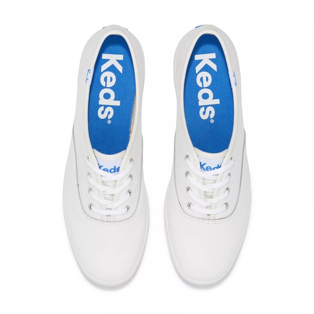 Keds champion white leather sneakers hot sale