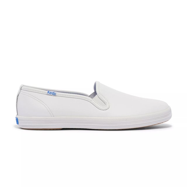 Keds Champion Leather Slip On - Free Shipping | KEDS