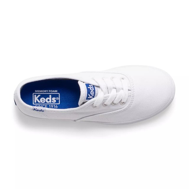 Keds Kids Champion CVO Canvas Sneaker White 4.5
