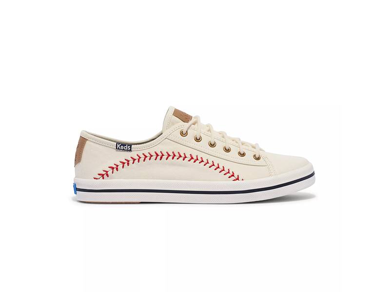 ★Keds★ Bridge Canvas_1WF65863E_097 Keds Women's Grey Center III Canvas Lace Up | KEDS
