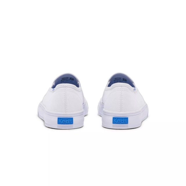 Keds white double decker hot sale