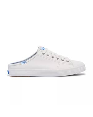 Plain white outlet keds