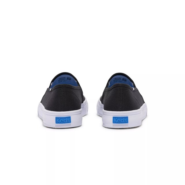Keds black canvas slip ons outlet