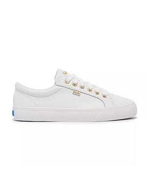 [ KEDS] ★KICKSTART LEATHER Keds Women's White Kickstart Leather Lace Up | KEDS
