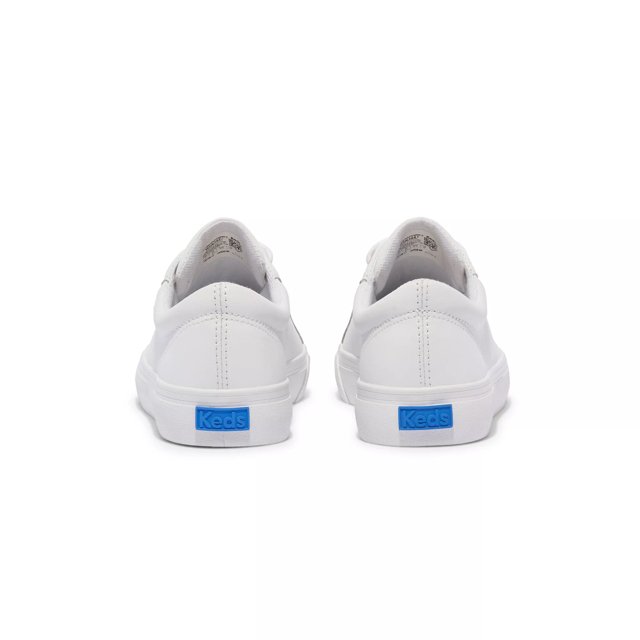 Keds Women's White Jump Kick Leather Lace Up | KEDS