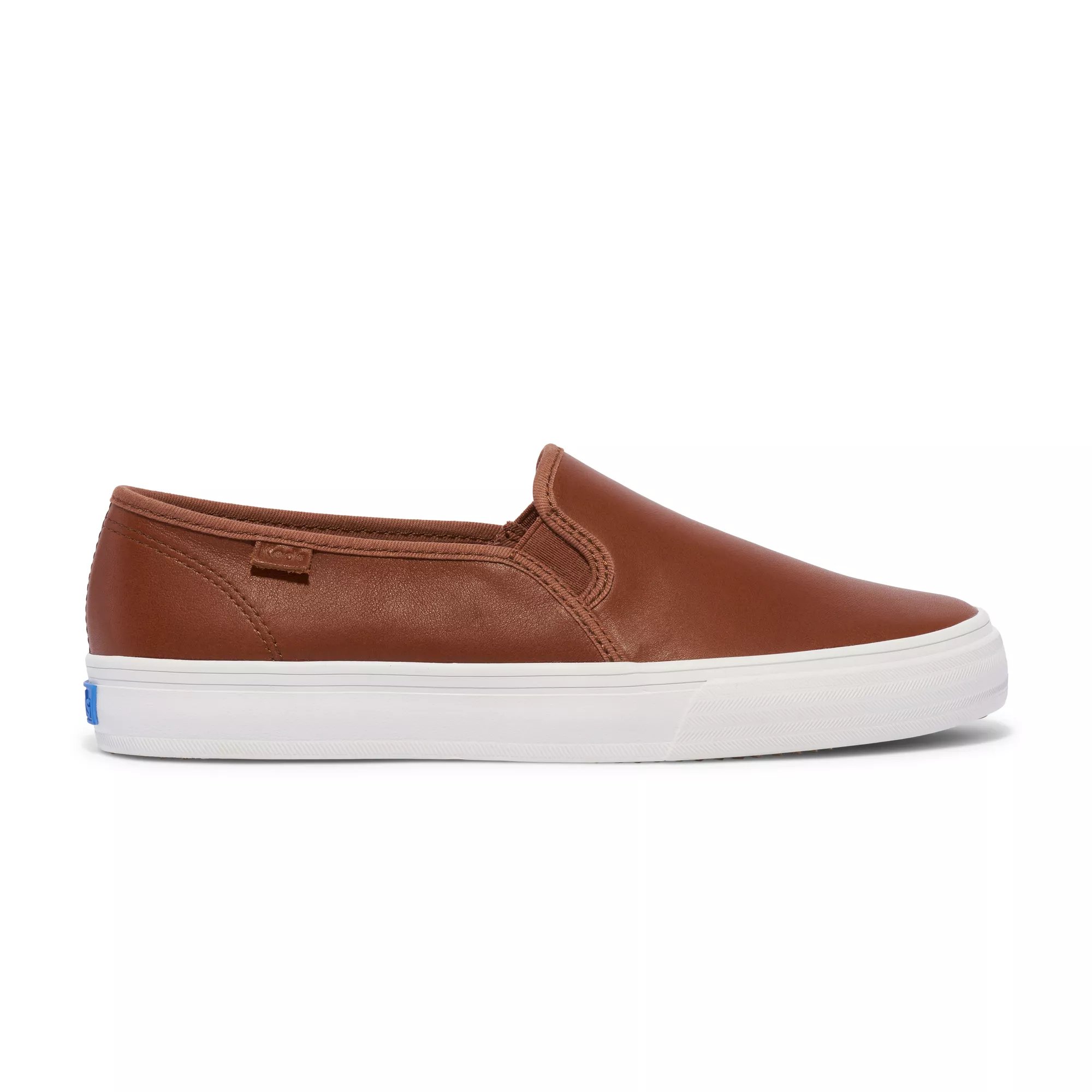 Keds Double Decker Leather Slip On - Free Shipping | KEDS