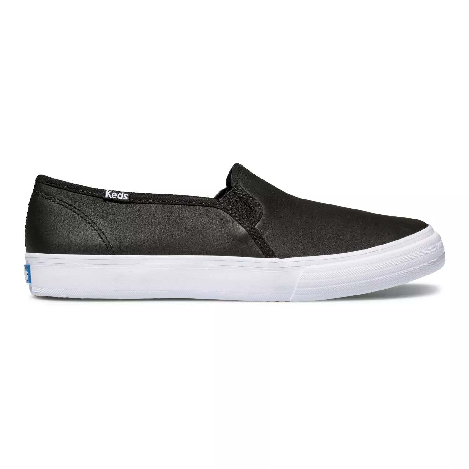 Keds Double Decker Leather Slip On - Free Shipping | KEDS
