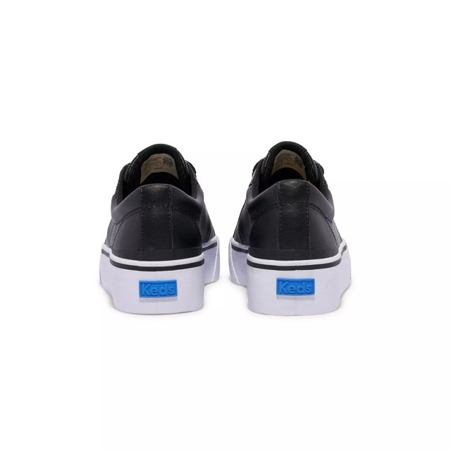 Keds black leather shoes hotsell