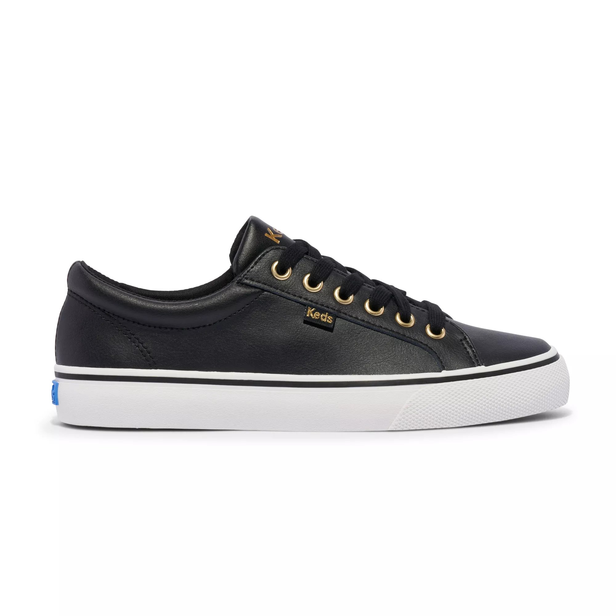 Keds black leather shoes on sale