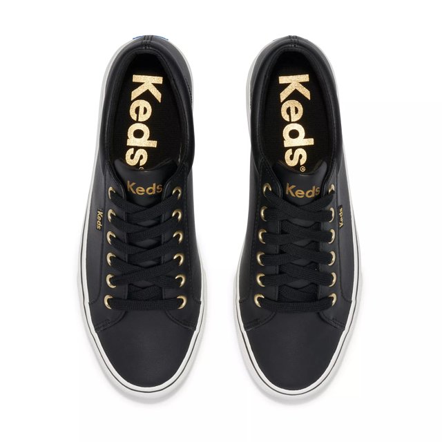 Keds black sneakers discount