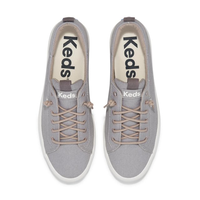 Gray slip on keds new arrivals