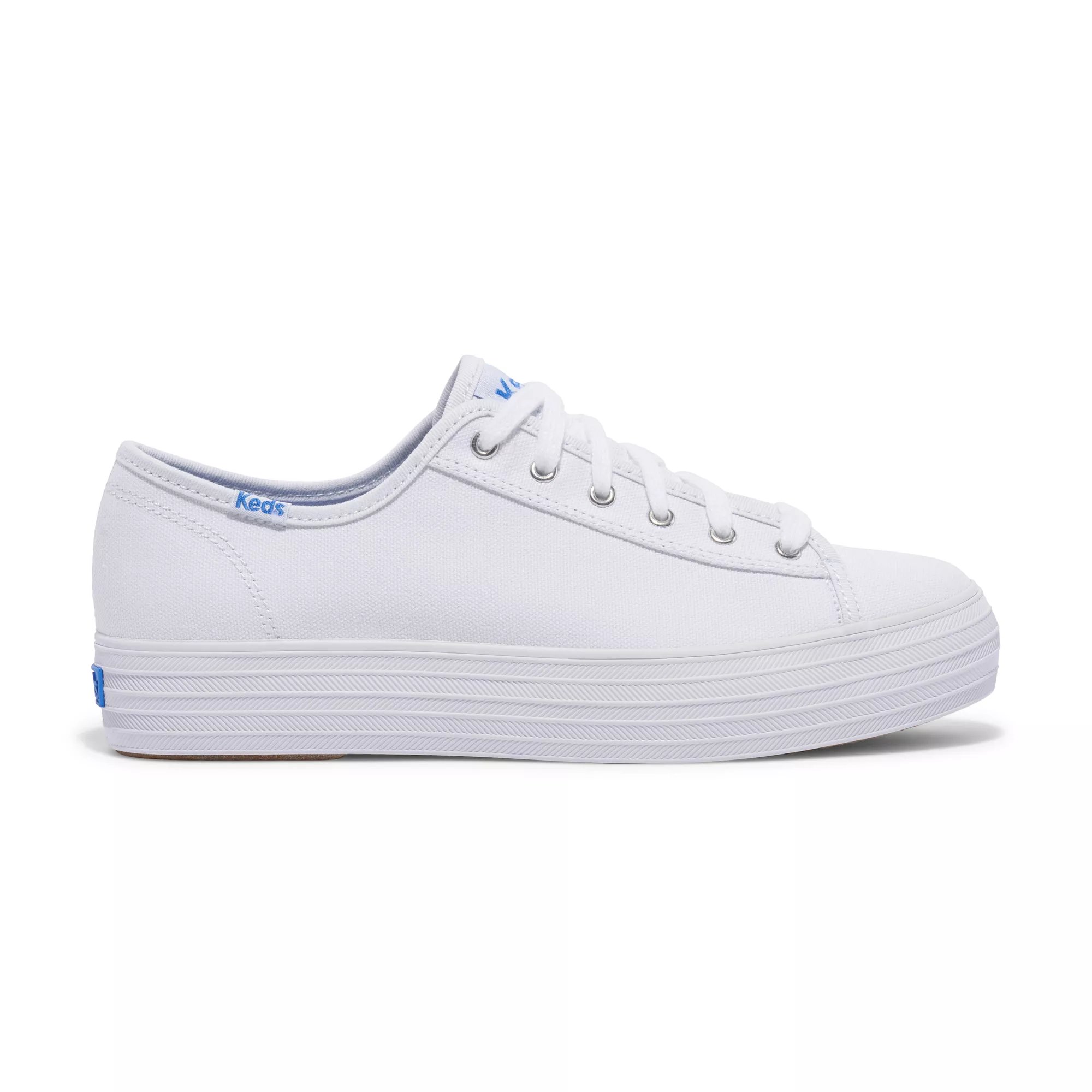 Keds Triple Kick Canvas White 8