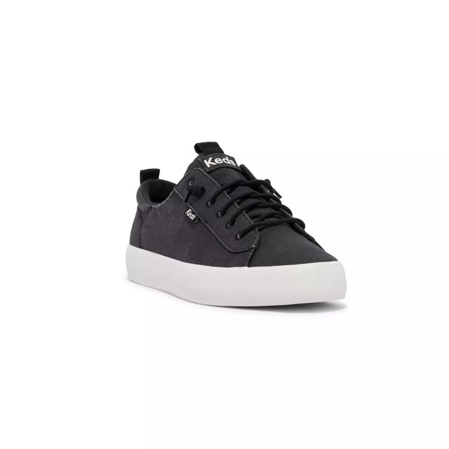 Women s Keds Kickback Canvas Slip On Sneakers Black Size 10 Canvas