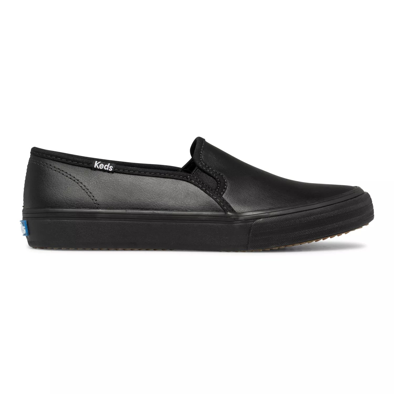 Black slip store on keds