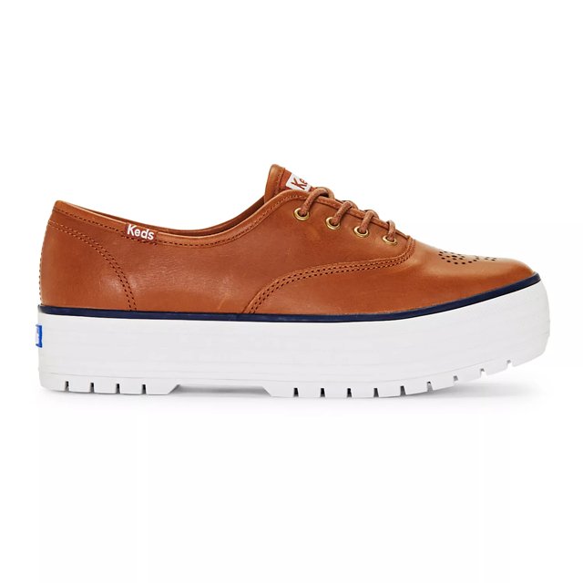 Leather keds on sale clearance