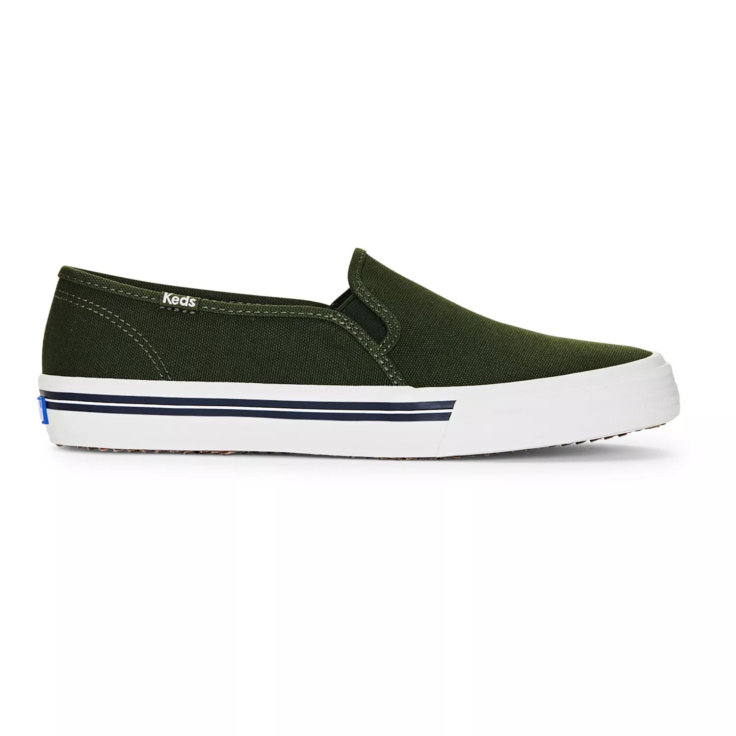 Keds Double Decker Canvas Slip On - Free Shipping | KEDS