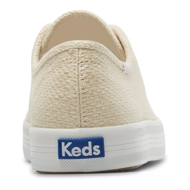 Keds Kickstart Metallic Textile Lace Up Free Shipping KEDS