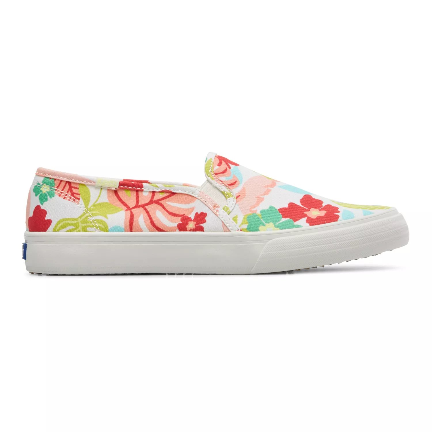 Keds Double Decker Tropical Print Slip On - Free Shipping | KEDS