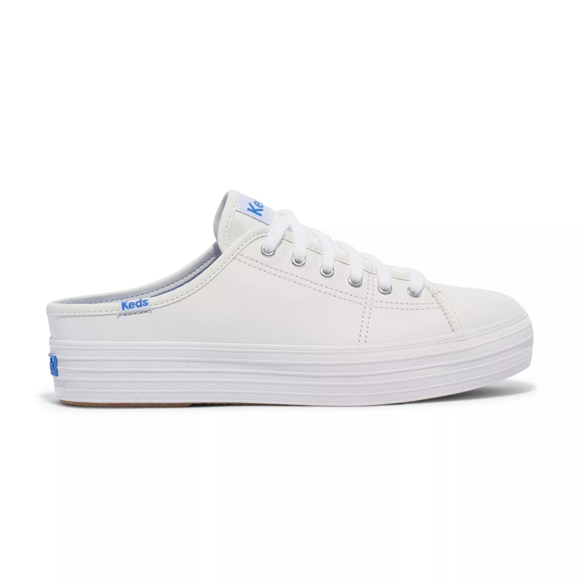 Keds triple kick white sales leather