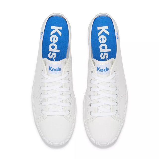 Keds triple kick leather white hot sale