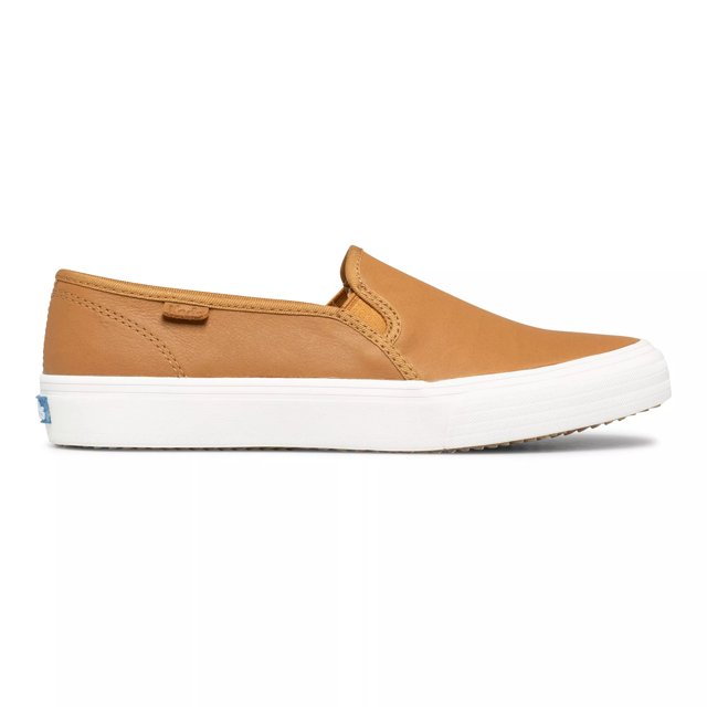 Keds Double Decker Leather Slip On Free Shipping KEDS