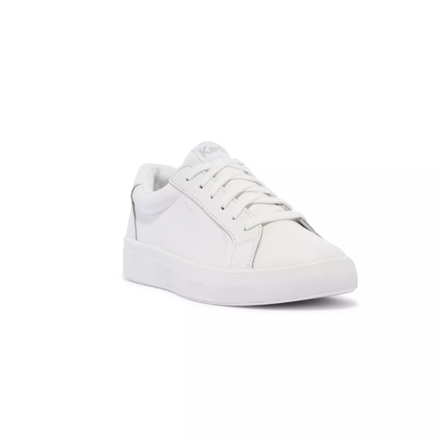 Keds shoes leather white online