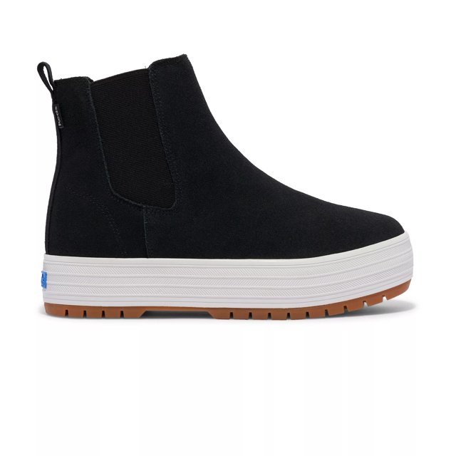Keds Women s The Platform Chelsea Lug Boots in Black Size 7 M
