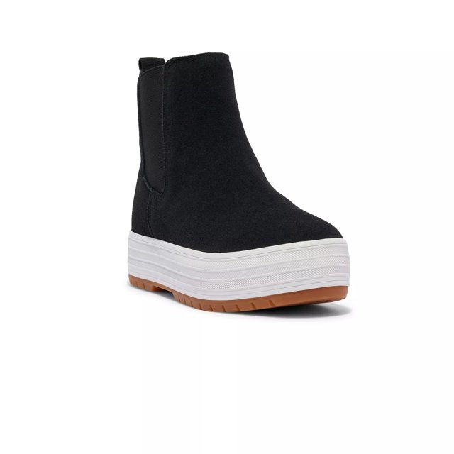 keds ケッズ The Platform Chelsea ブーツ Amazon.com | Keds Women's The Platform Chelsea Lug Sneaker