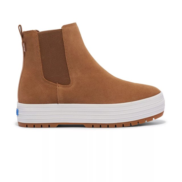 Keds Women s The Platform Chelsea Lug Boots in Brown Size 11 M