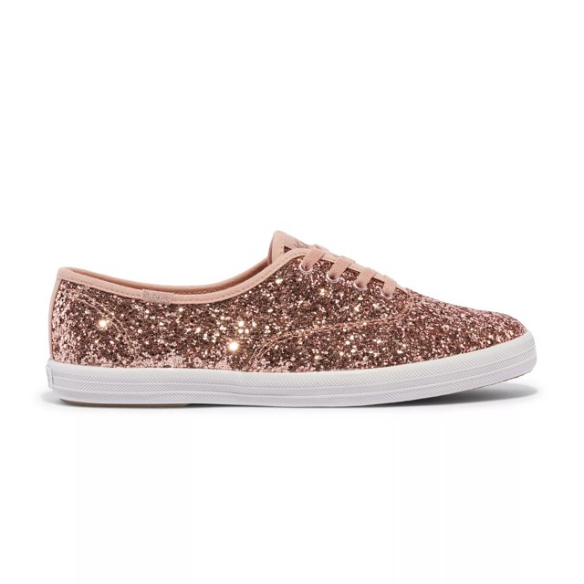 White and gold keds 2025