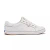 White leather clearance keds tennis shoes