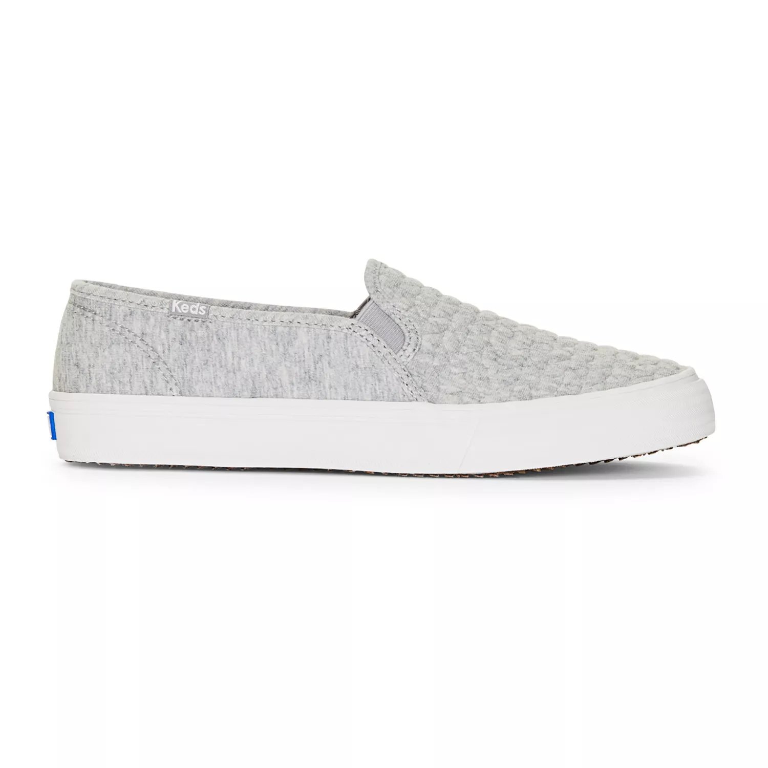 Keds gray hot sale slip ons