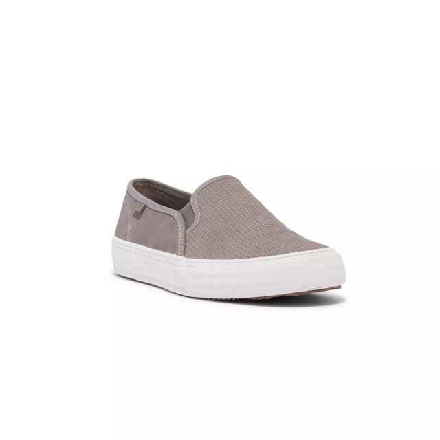Keds Double Decker Houndstooth Suede Slip On - Free Shipping | KEDS