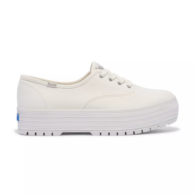 Keds The Platform Lug Canvas Lace Up Free Shipping KEDS