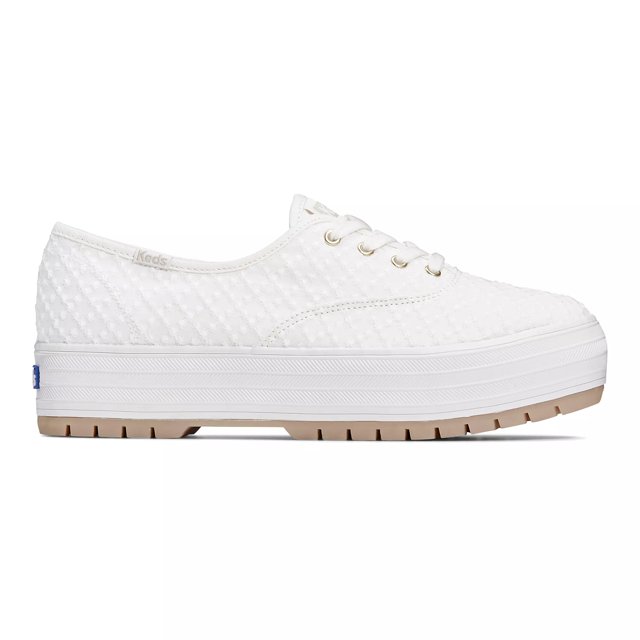 Keds The Platform Lug Eyelet Lace Up Free Shipping KEDS