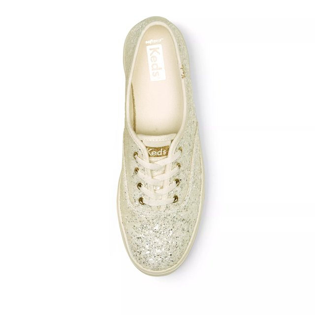 Keds The Platform Glitter Celebration Lace Up Free Shipping KEDS