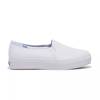 Keds triple decker store white canvas