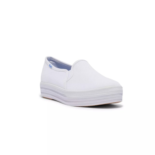 Keds Triple Decker Canvas Slip On - Free Shipping | KEDS