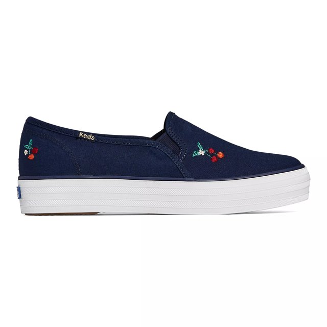 Keds x Rifle Paper Co. Triple Decker Cherries Slip On