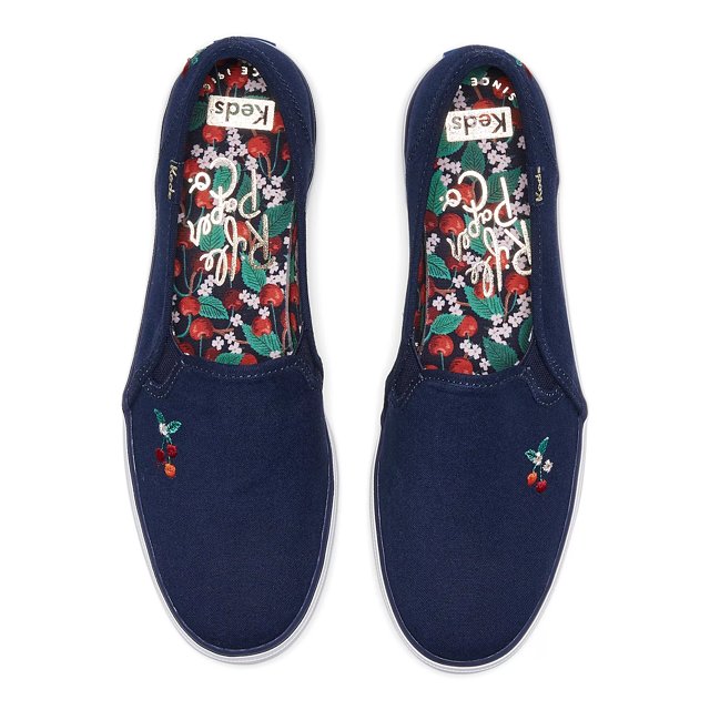 Keds x Rifle Paper Co. Triple Decker Cherries Slip On
