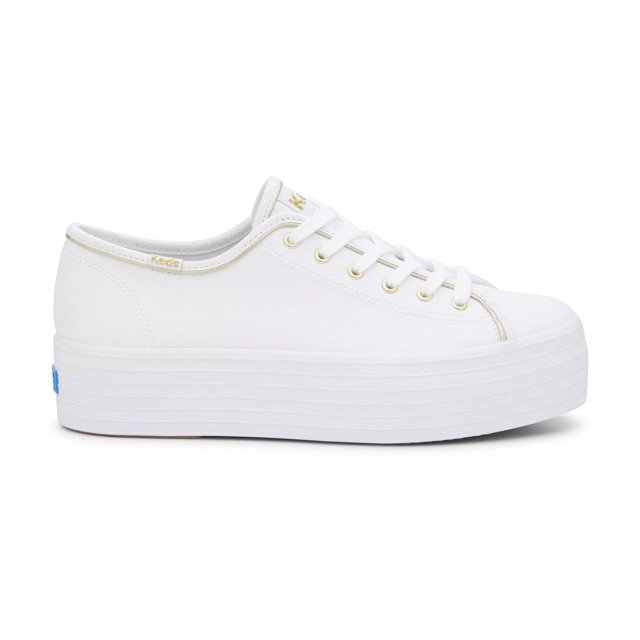 Keds Triple Up Canvas Piping Lace Up Free Shipping KEDS