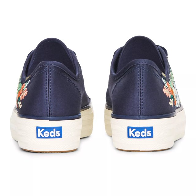 Keds x Rifle Paper Co. Triple Kick Vintage Blossom Embroidery Lace