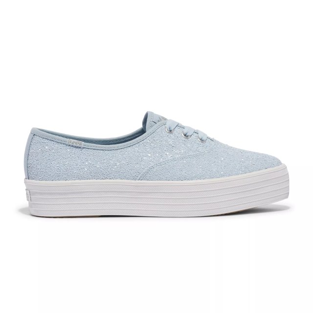 Keds Point Glitter Celebrations Lace Up Free Shipping KEDS