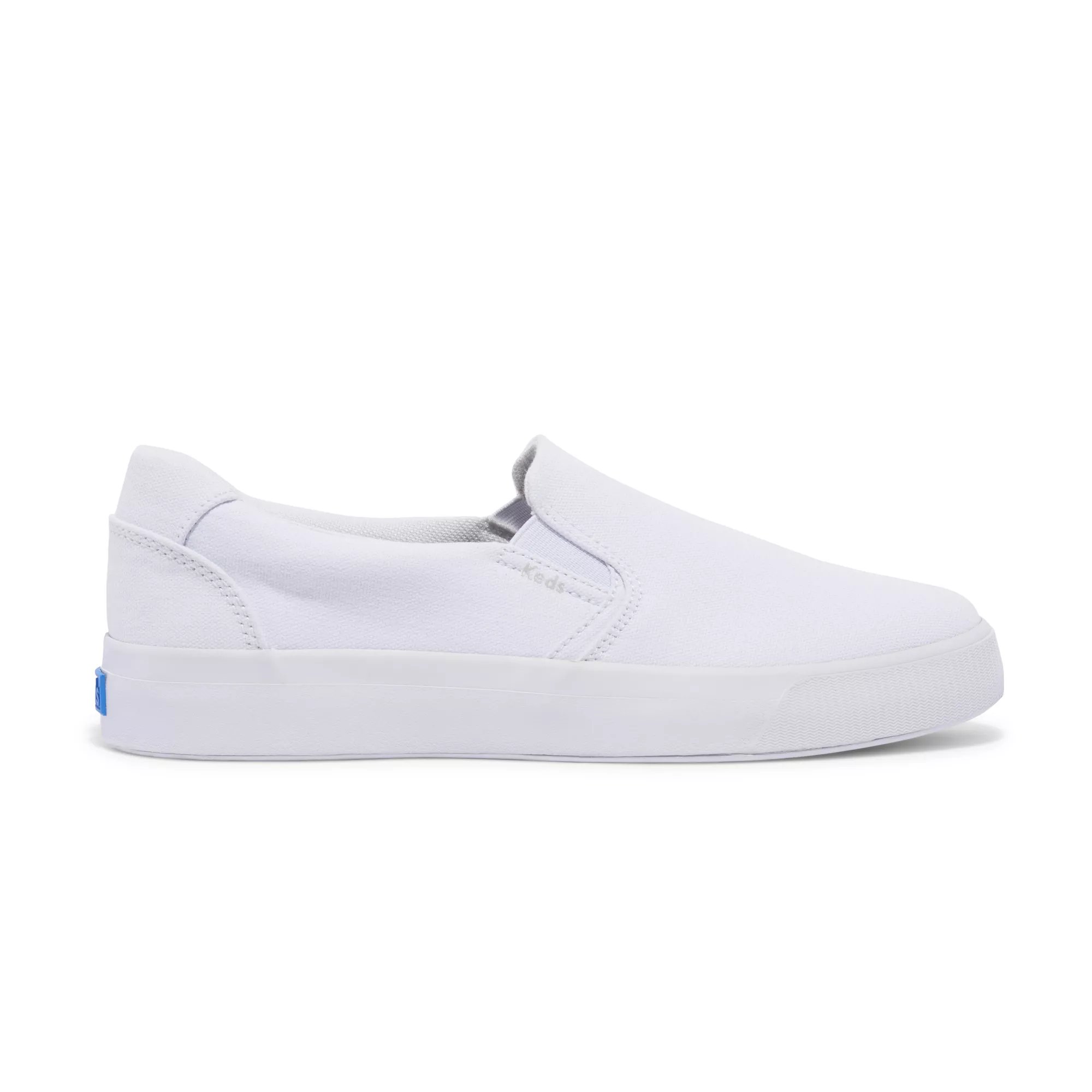 Keds white slip outlet on shoes