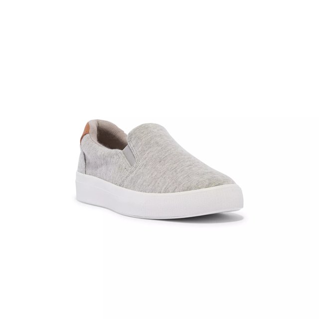 Keds gray slip ons hotsell