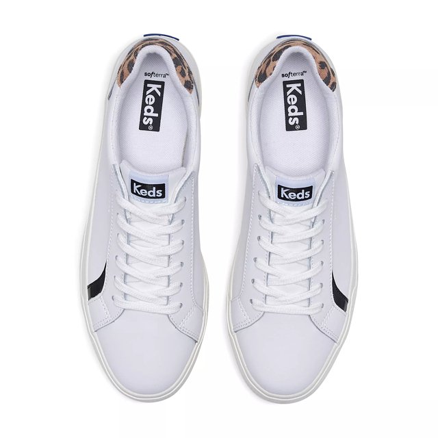 Leopard keds with laces 2025