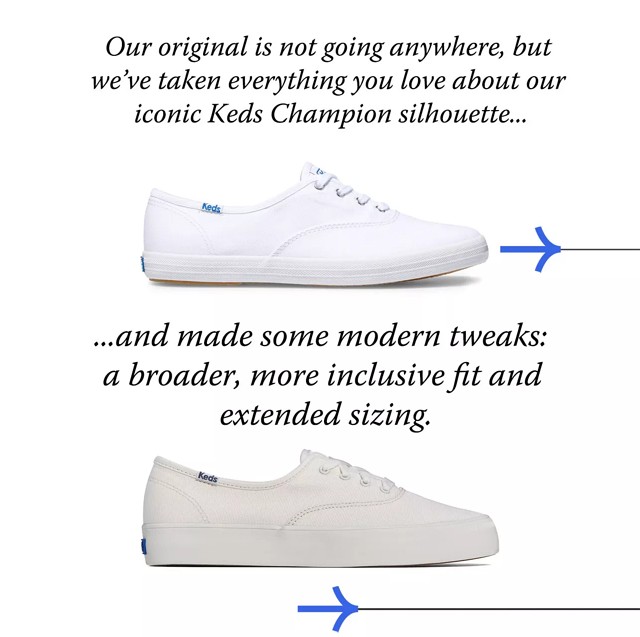 Keds Champion Gender Neutral Leather Lace Up - Free Shipping | KEDS