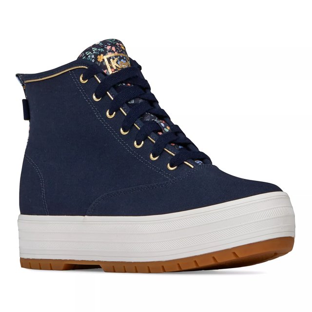 Keds x Rifle Paper Co. The Platform Mid Lug Bramble Fields Free Shipping KEDS
